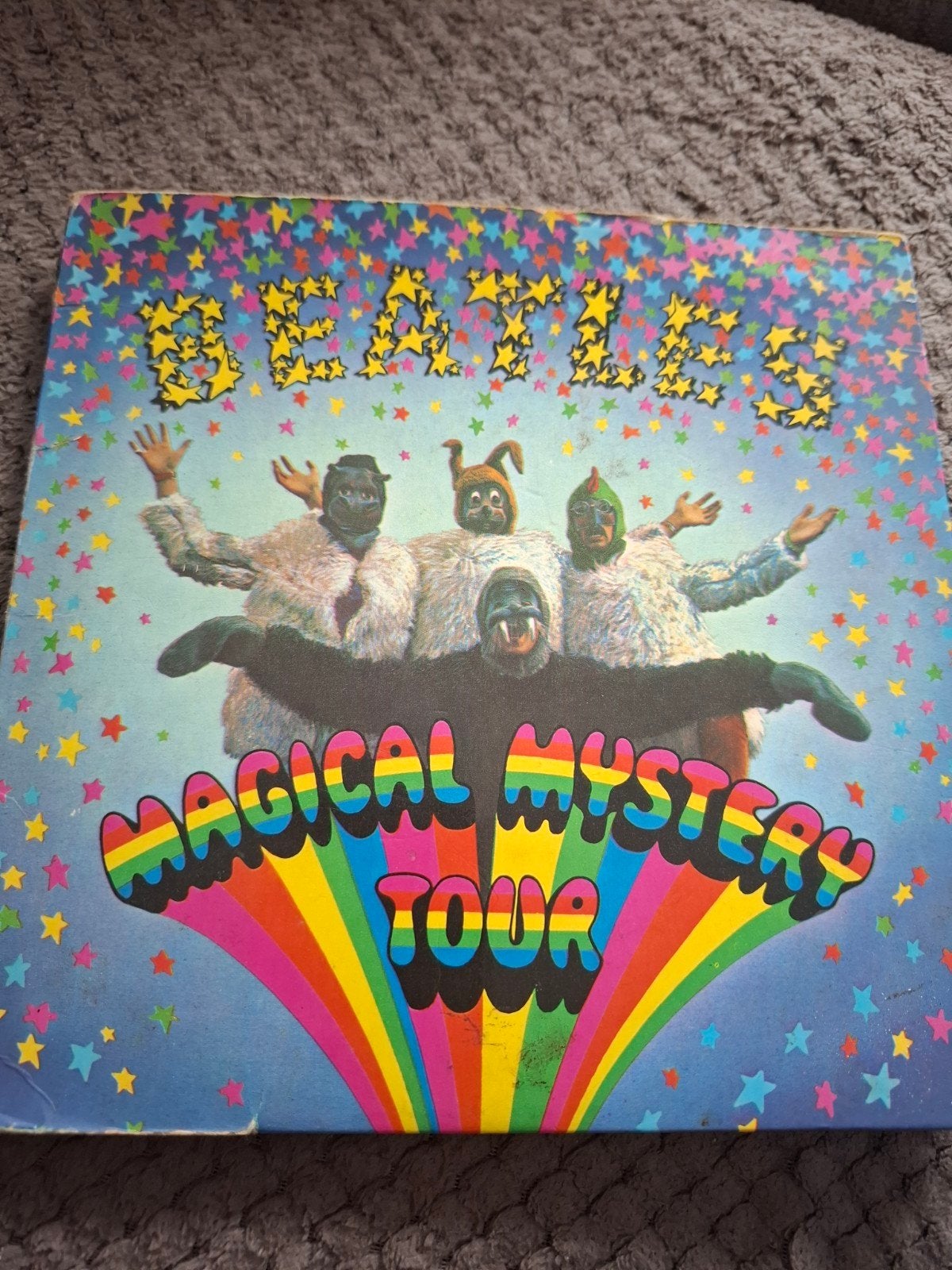 Beatles Magical mystery tour single boekje 1967., Gebruikt, Single, Ophalen of Verzenden, Pop