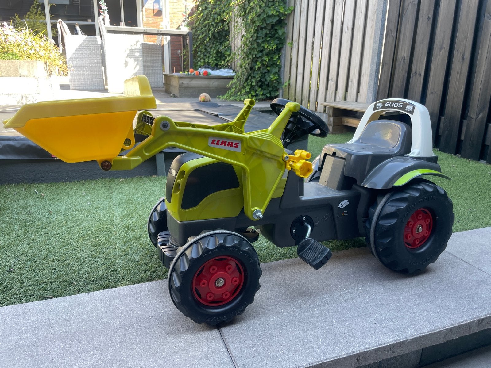Traptrekker met voorlader Claas, Ophalen, Gebruikt, Trapvoertuig