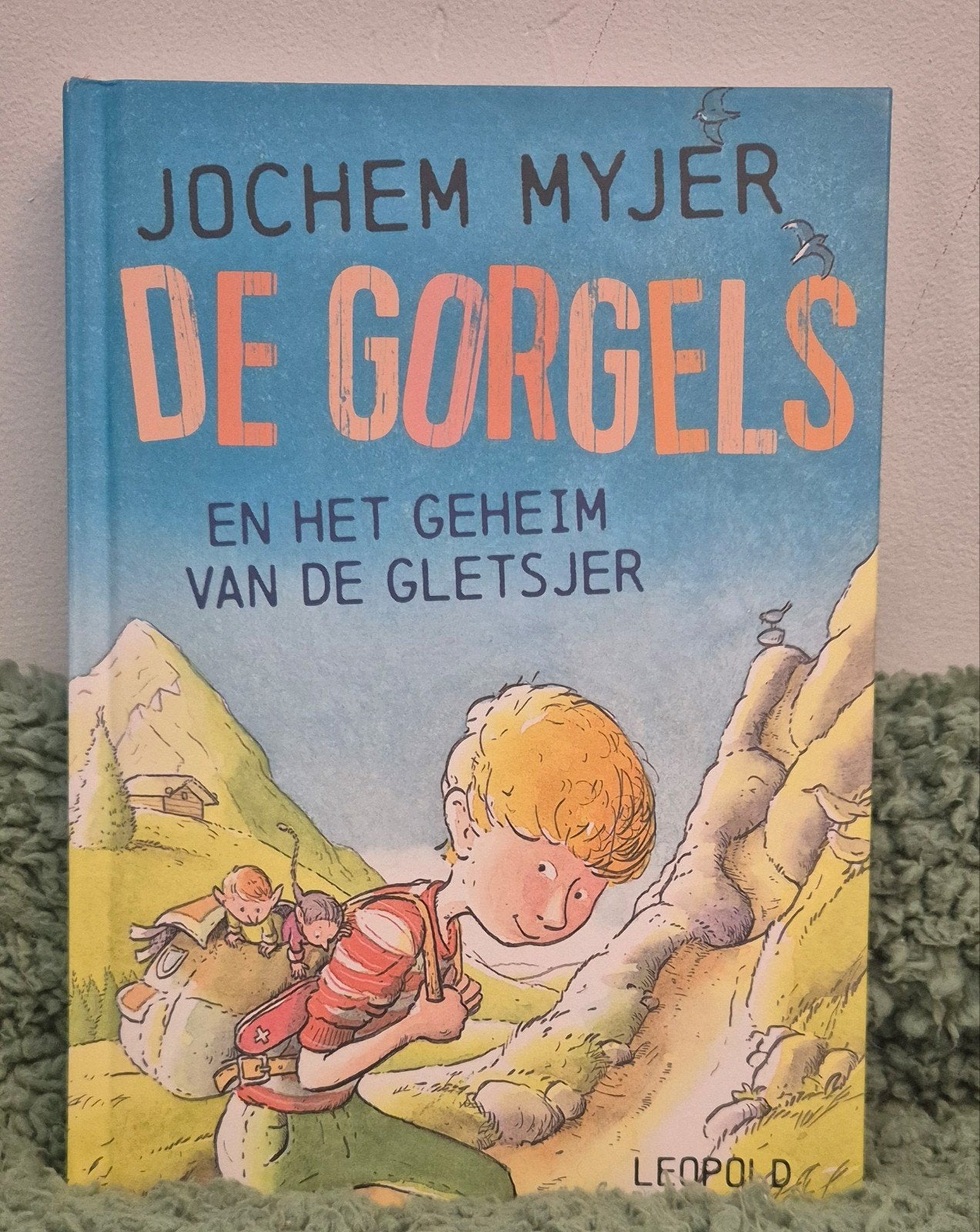 Jochem Myjer - De Gorgels en het geheim van de gletsjer, Boeken, Ophalen of Verzenden, Zo goed als nieuw, Jochem Myjer, Fictie algemeen