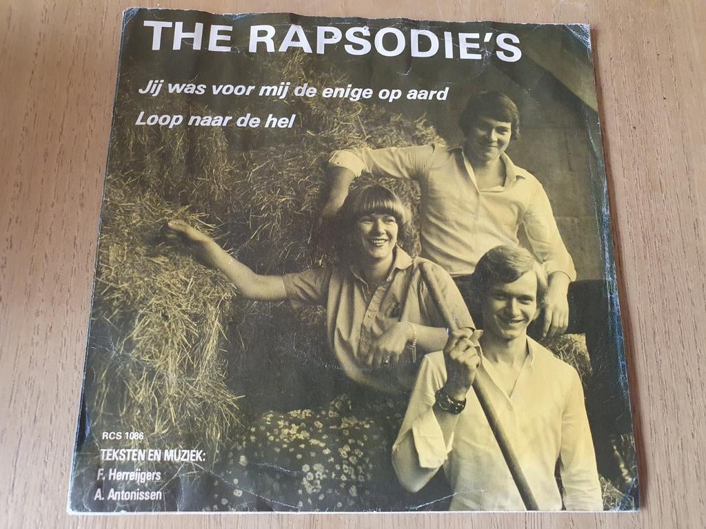 The Rapsodie's - Jij was voor mij de enige op aard, Cd's en Dvd's, Vinyl | Nederlandstalig, Ophalen of Verzenden, Zo goed als nieuw