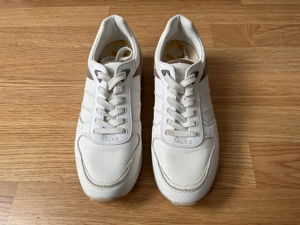 Mexx sneakers, maat 39, Wit, Ophalen of Verzenden, Sneakers of Gympen, Zo goed als nieuw
