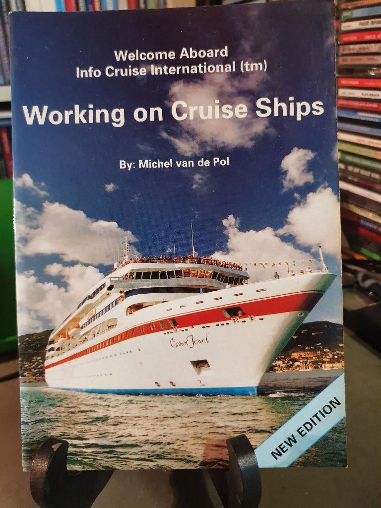 Working on cruise ships - Michel van der Pol, Verzamelen, Scheepvaart, Ophalen, Zo goed als nieuw, Boek of Tijdschrift