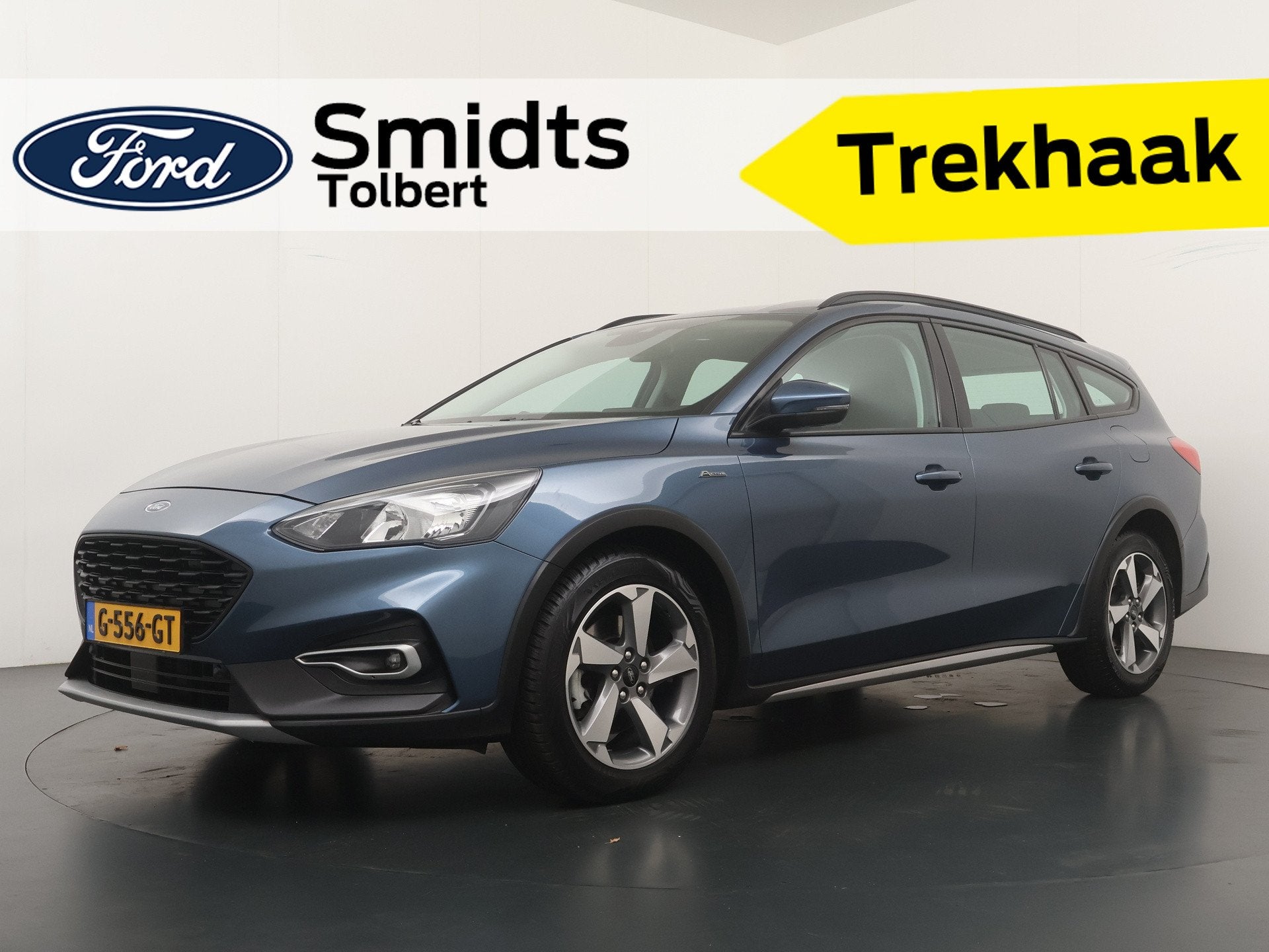 Ford FOCUS Wagon 125PK EcoBoost Active Business | Stoel, Stu, Auto's, 12 maanden, Gebruikt, 999 cc, 66 €/maand