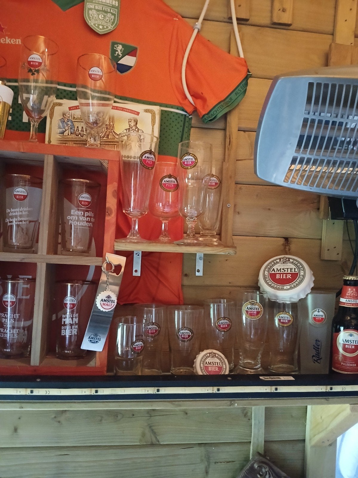 Amstel mancave, Verzamelen, Ophalen of Verzenden, Gebruikt, Overige typen, Amstel
