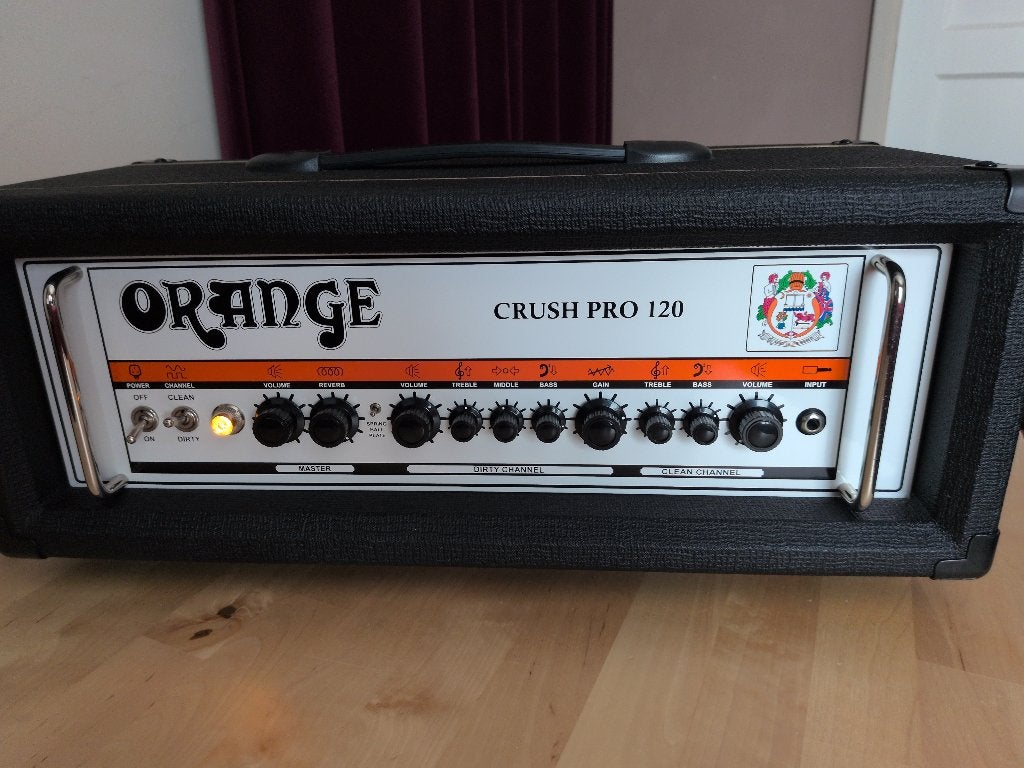 Orange Crush Pro 120 - CR120H, Ophalen of Verzenden, Zo goed als nieuw, Gitaar, 100 watt of meer