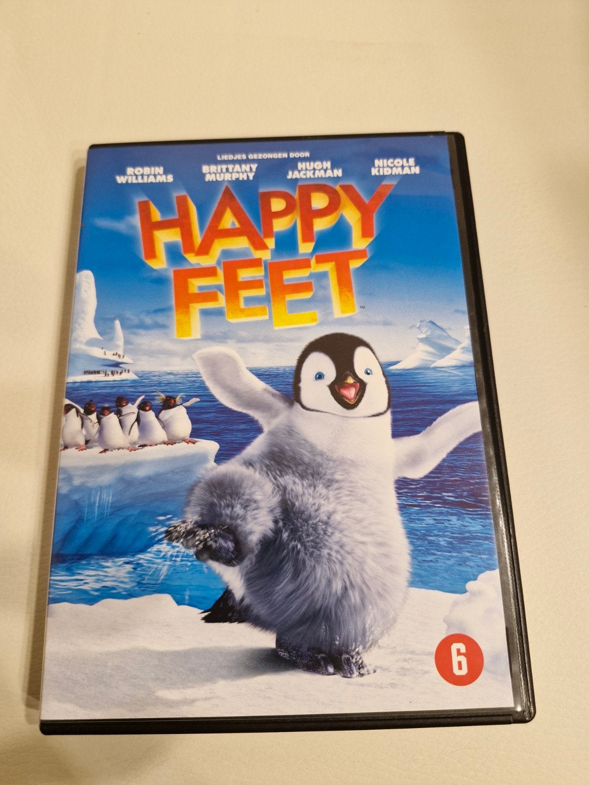 Happy Feet DVD - Dansende Pinguïns Avontuur, Animatie, Nederlands, Inclusief doosje, Ophalen of Verzenden
