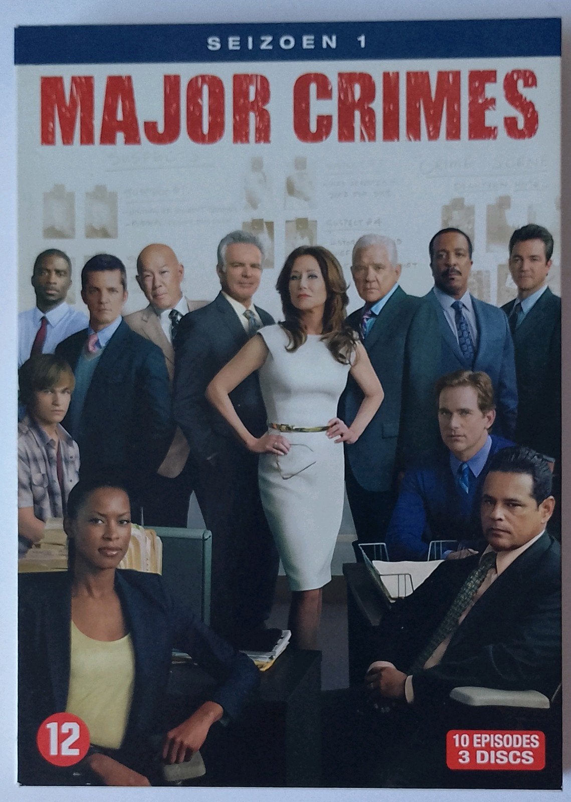 Major Crimes seizoen 1 3 DVD'd NL ondertiteld, Vanaf 12 jaar, Ophalen of Verzenden, Zo goed als nieuw, Actie en Avontuur