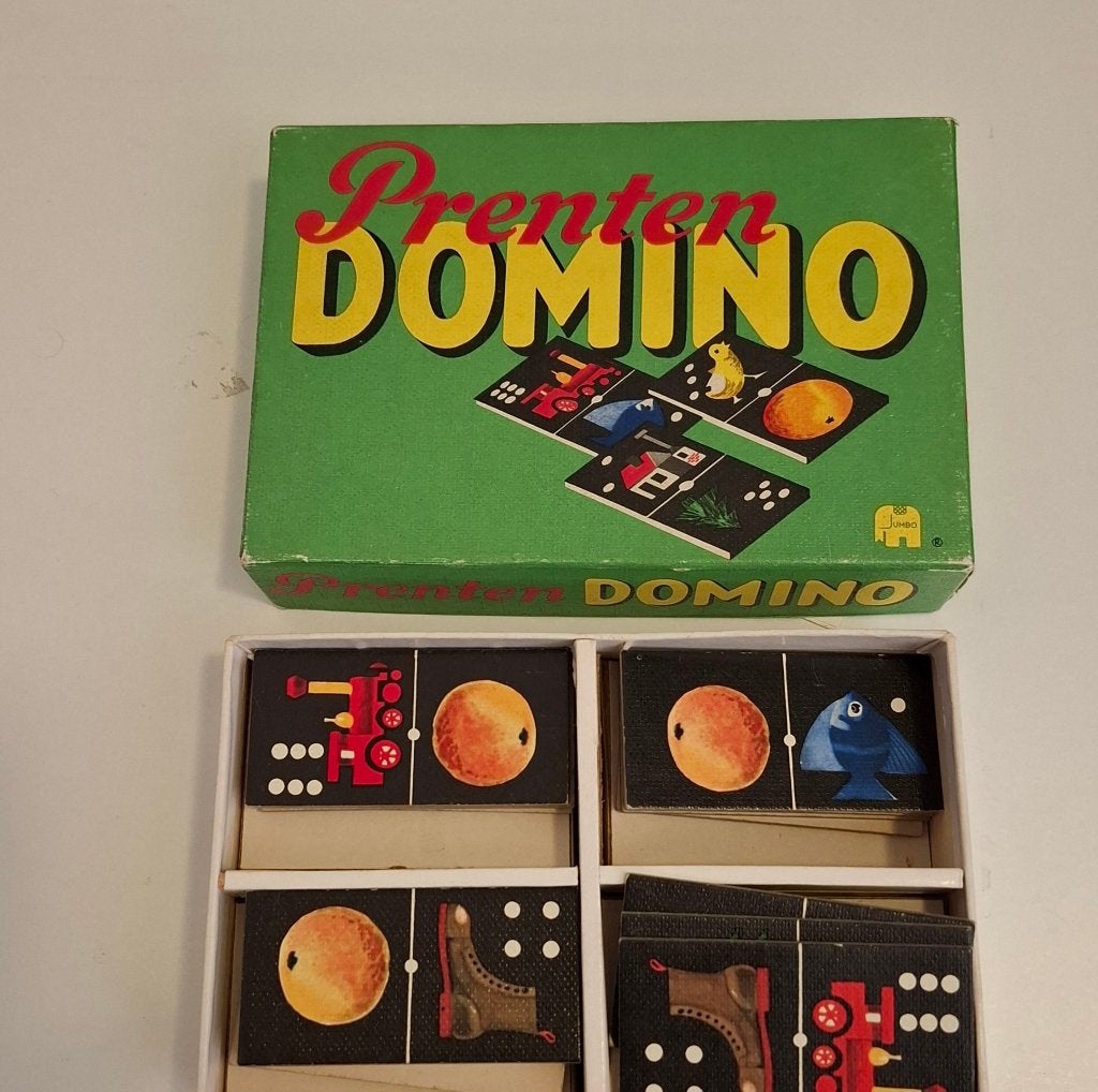 Spel domino, Ophalen of Verzenden, Zo goed als nieuw, Jumbo