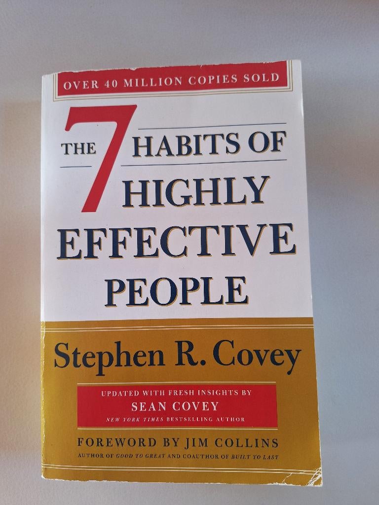 The 7 Habits Of Highly Effective People - Stephen R. Covey, Boeken, Advies, Hulp en Training, Ophalen of Verzenden, Gelezen, Stephen R. Covey