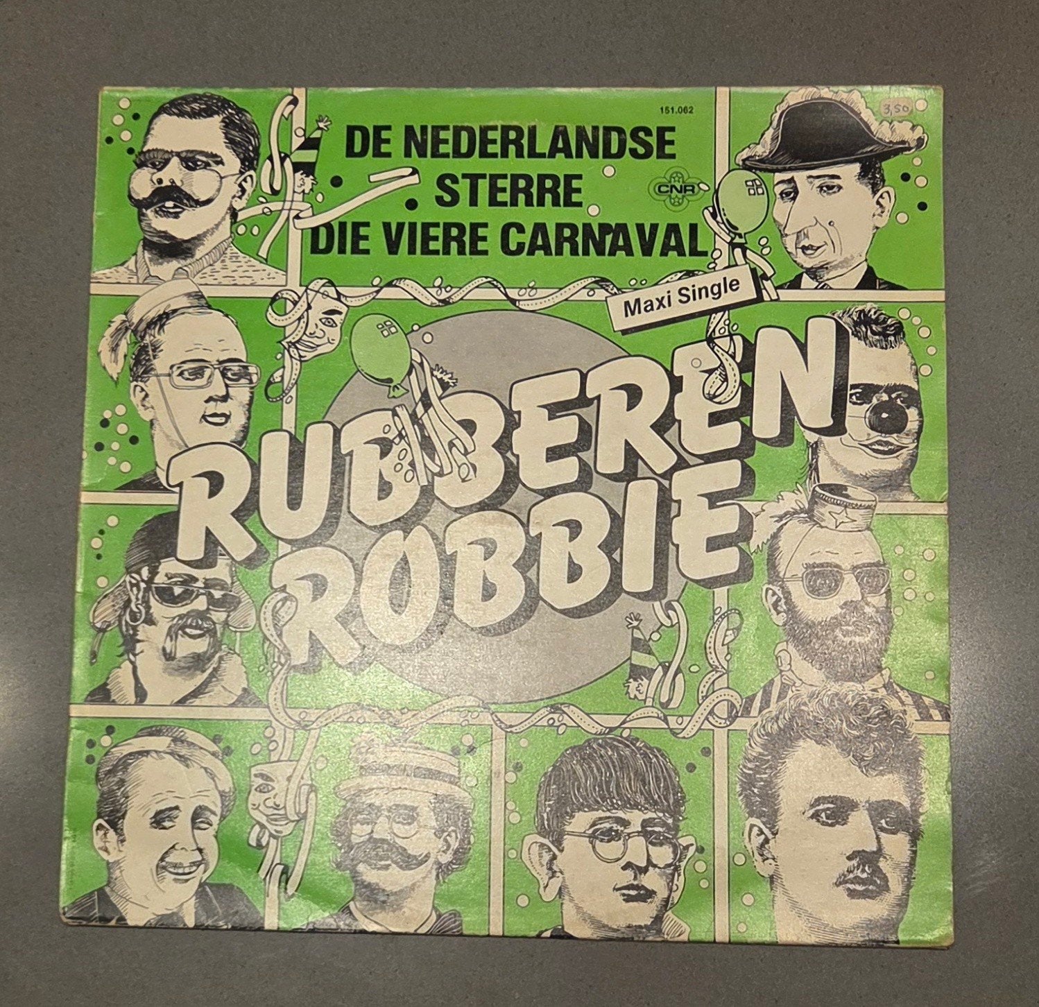 Rubberen Robbie - De Nederlandse Sterre Die Viere Carnaval, Cd's en Dvd's, Ophalen of Verzenden, 12 inch, Feestmuziek, Zo goed als nieuw