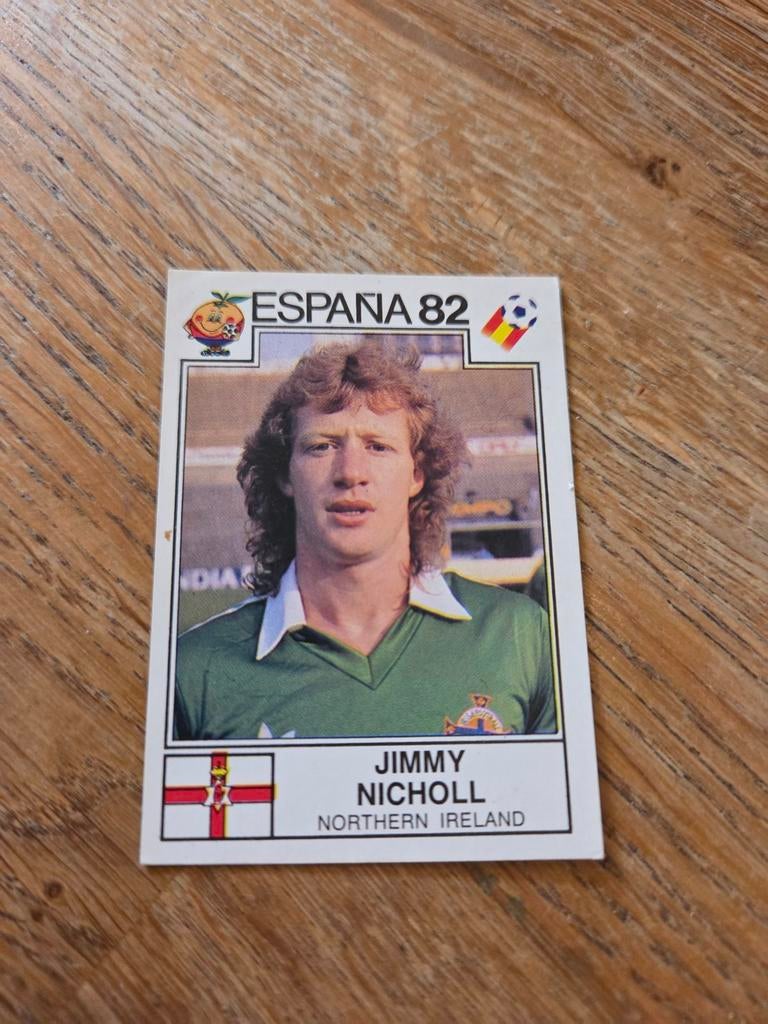 Panini WK 82, Ophalen of Verzenden, Zo goed als nieuw, Sticker