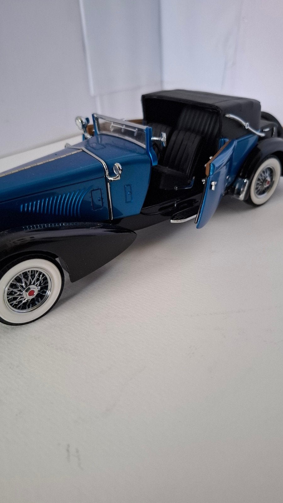 Franklin-Mint Precision J Victoria 1:24 Duesenberg 1933, Ophalen of Verzenden, Zo goed als nieuw, Auto, Overige merken
