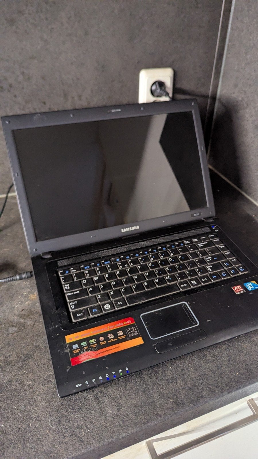 Samsung Laptop R522 - Goede staat, Intel Core 2 Duo T6500, Ophalen, Gebruikt, HDD, Samsung