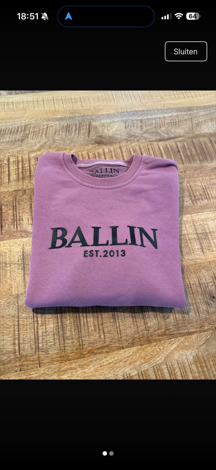Ballin trui, Kleding | Dames, Ophalen of Verzenden, Zo goed als nieuw