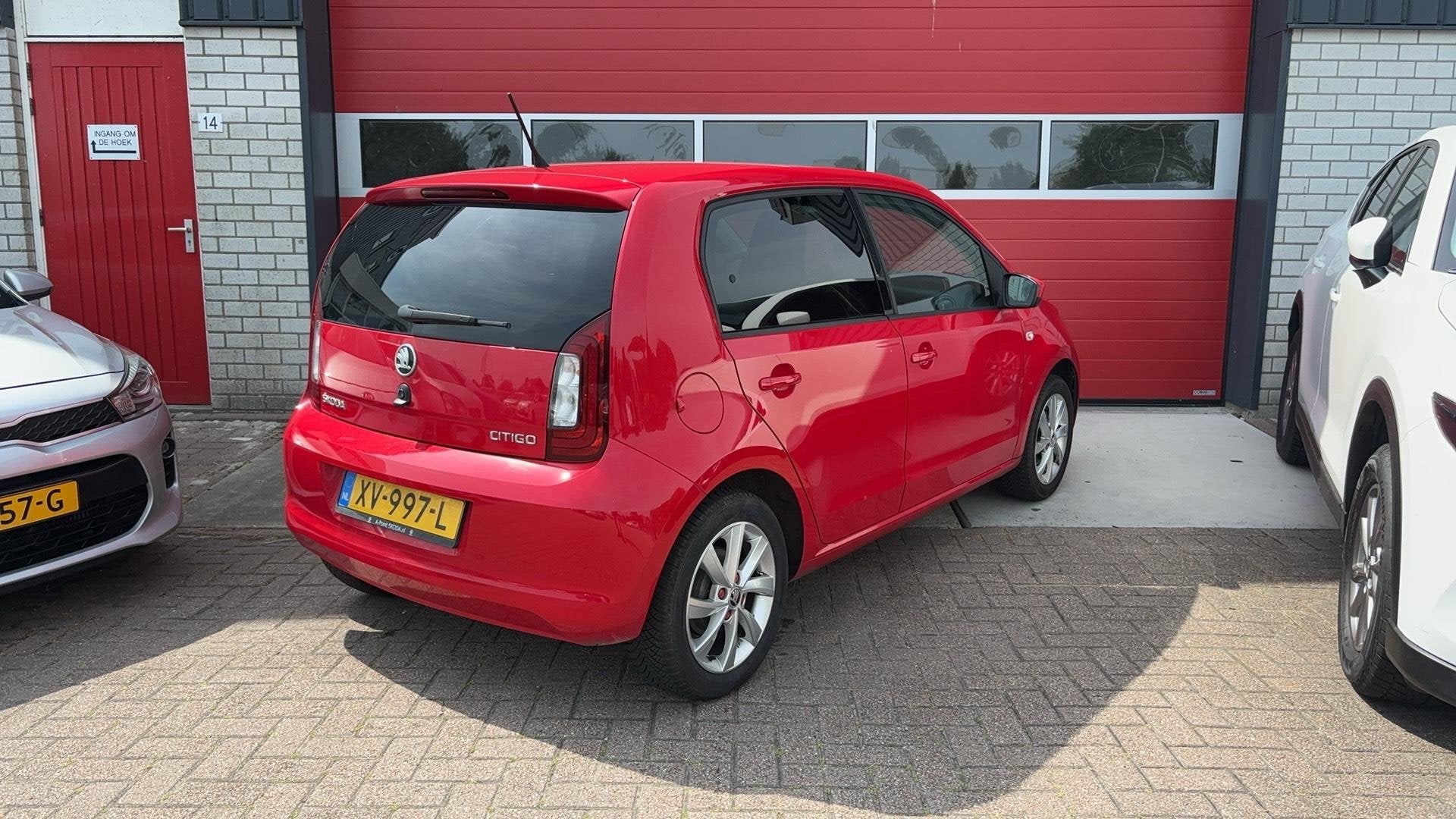 Skoda Citigo 1.0 Greentech Style CRUISE CONTROL / AIRCO / BL, Auto's, Voorwielaandrijving, Stof, Gebruikt, Origineel Nederlands