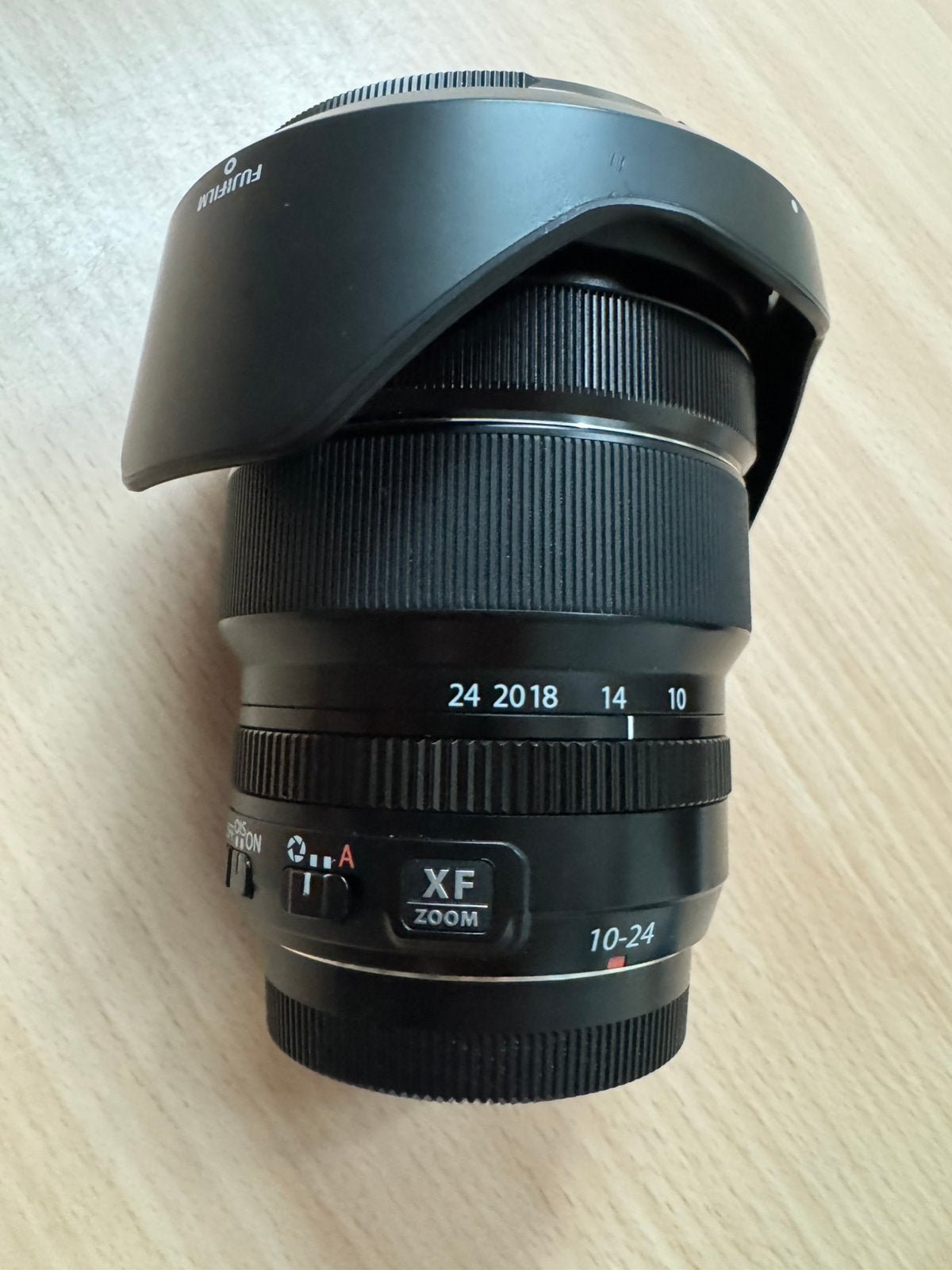 Fujifilm xf 10-24mm 1:4 R ois, Ophalen of Verzenden, Zo goed als nieuw, Groothoeklens