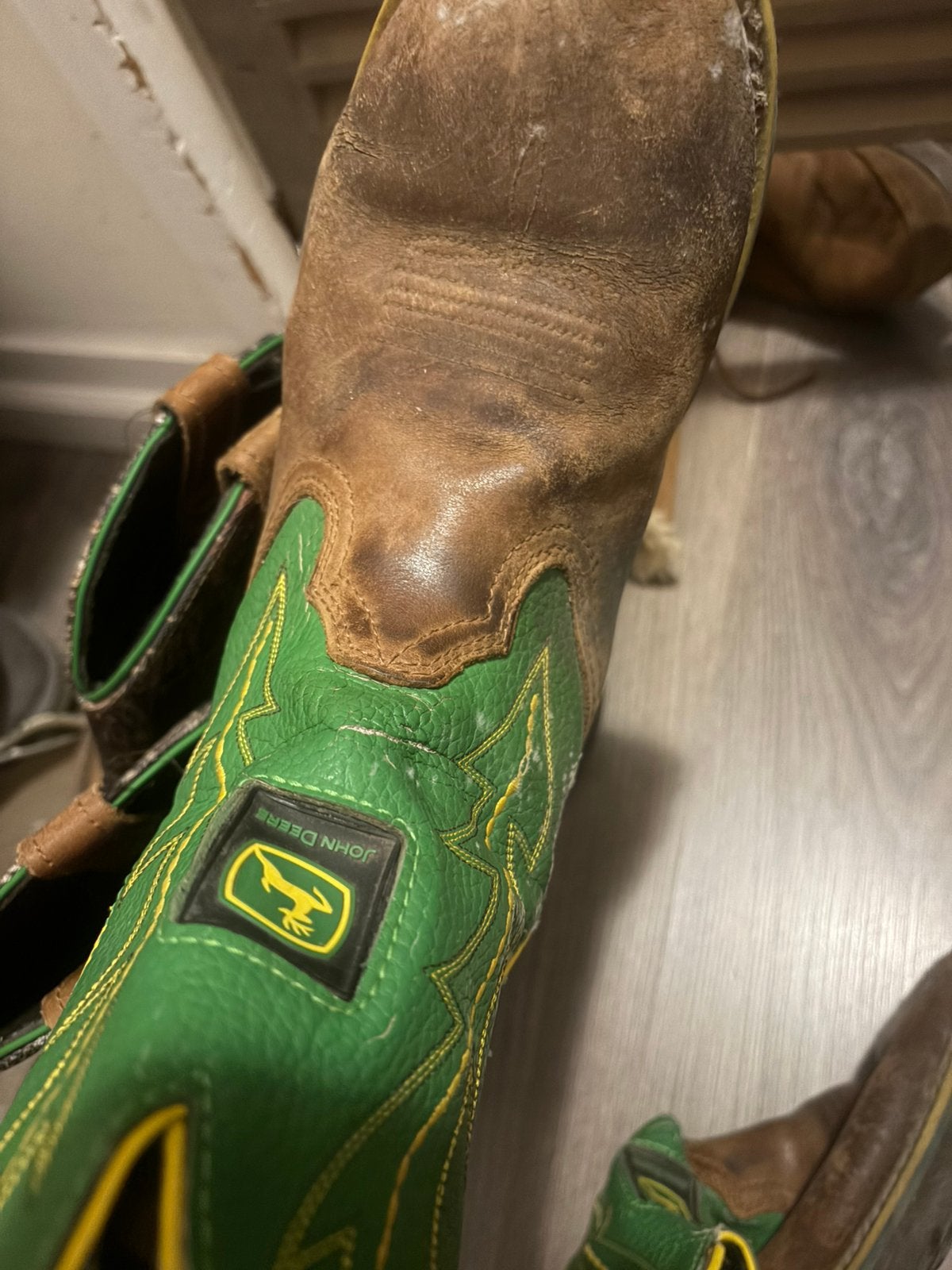 John Deere western laarzen, Ophalen, Gebruikt, Overige disciplines