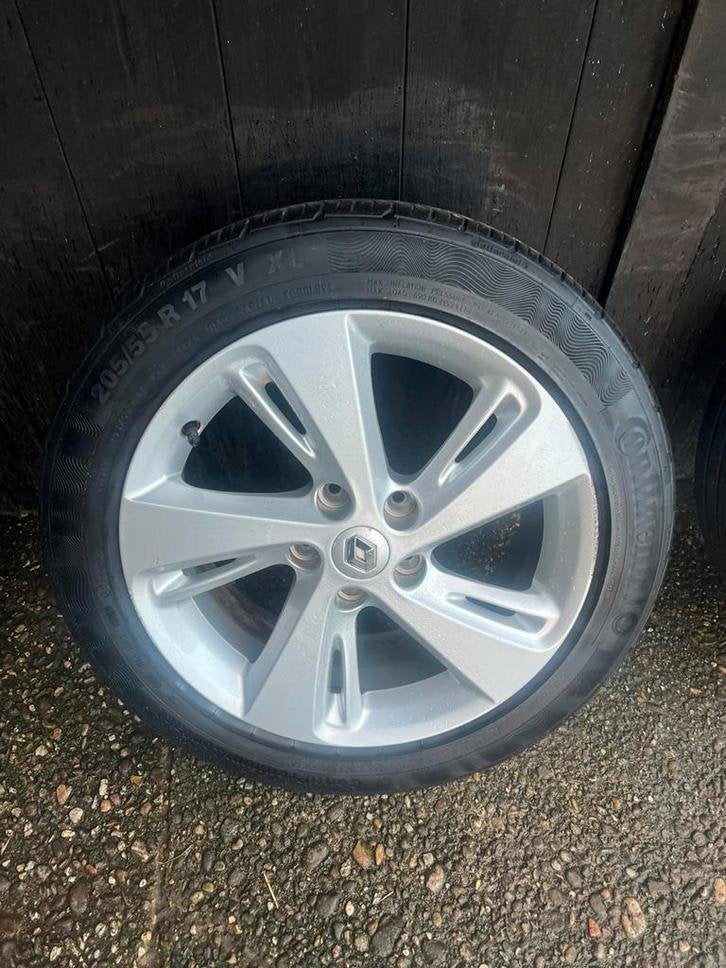 Originele Renault Megane Kadjar Sc?nic velgen 17? 5x114.3, Gebruikt, Banden en Velgen, Niet ingevuld, 17 inch