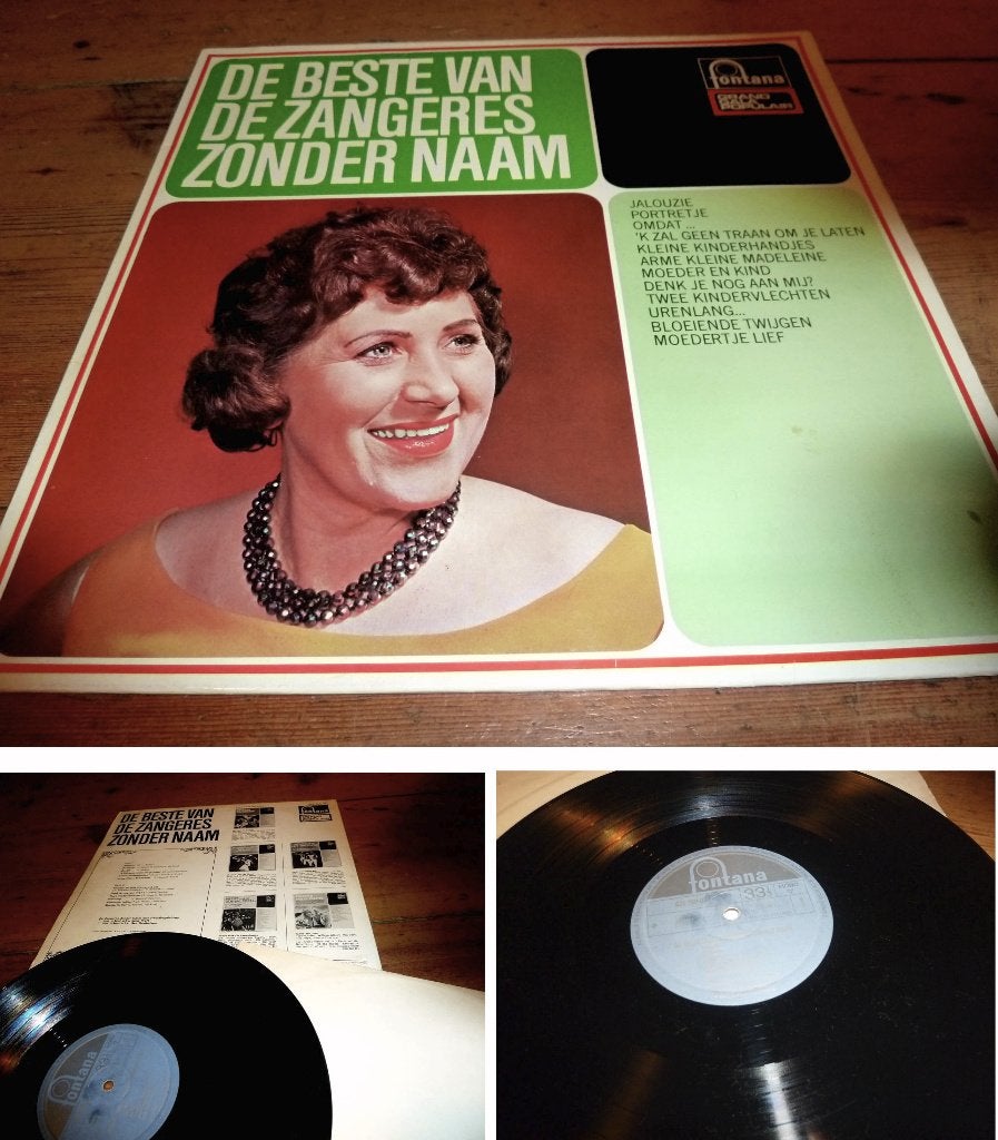 lp Zangeres Zonder Naam - Beste - Grand Gala heel mooie, Cd's en Dvd's, Ophalen of Verzenden, Gebruikt, 12 inch, Levenslied of Smartlap