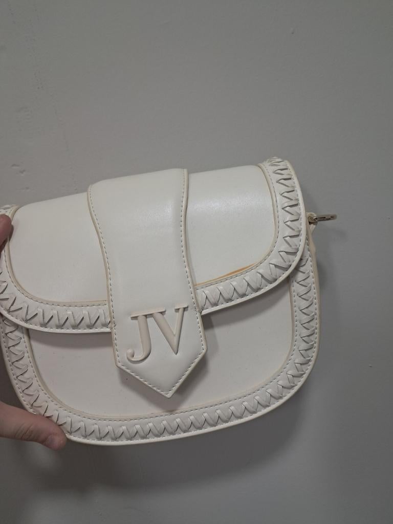 Josh V tas zo goed als nieuw met slinger, Verzenden, Zo goed als nieuw, Wit, Handtas