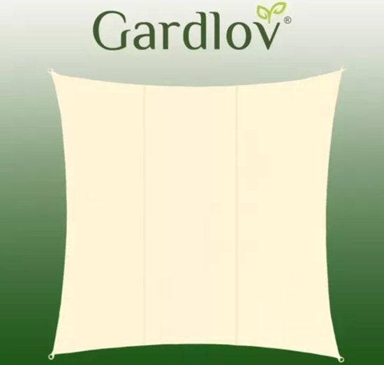 SCHADUWDOEK GARDLOV div. afm. grijs en beige ZEER STERK, Ophalen of Verzenden, Nieuw