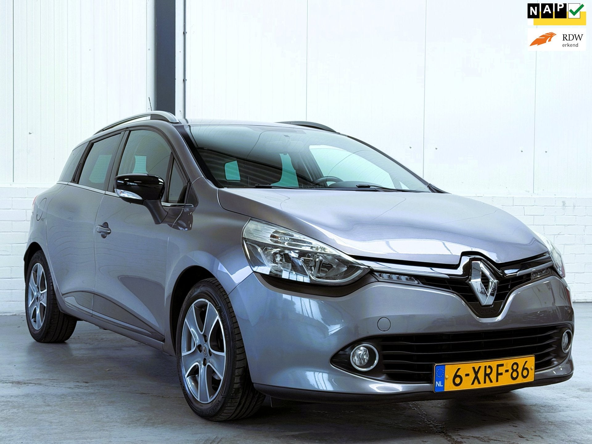 Renault Clio Estate 1.5 dCi ECO Night&Day|1e Eigenaar|Riem V, Auto's, Euro 5, Stof, Gebruikt, Zwart