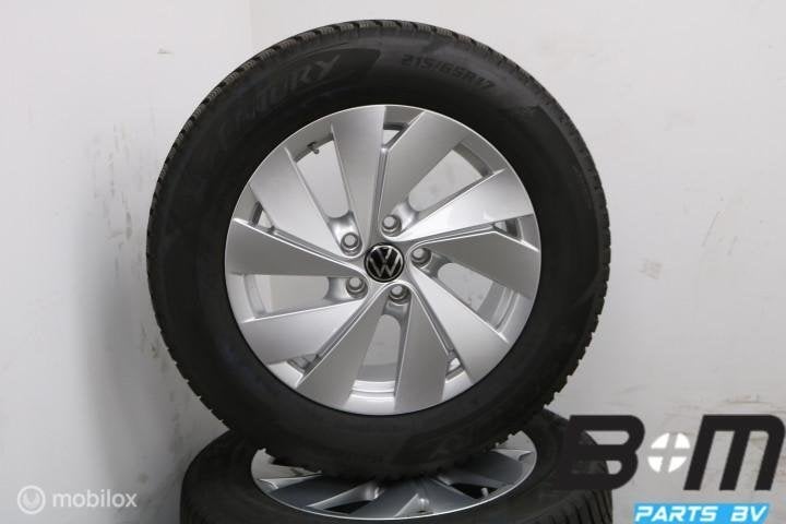 WINTER! ORIGINEEL! 17 inch velgen VW Tiguan! 571601025, Banden en Velgen, 17 inch, Winterbanden, Personenwagen