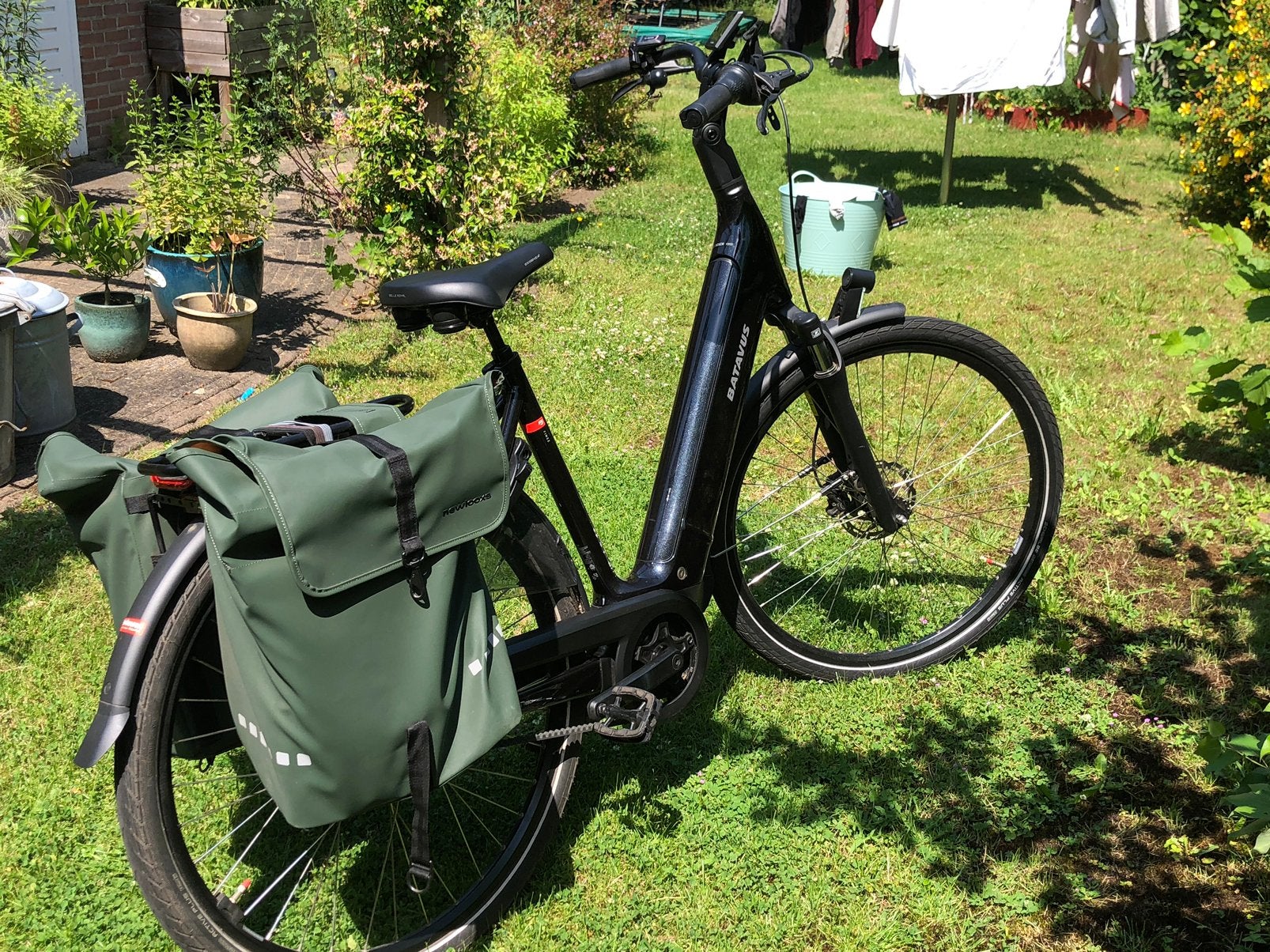E-bike Batavus Finez E-go Power Exclusive (dames 2024), Fietsen en Brommers, Elektrische fietsen, Ophalen, Gebruikt, Batavus, 51 tot 55 cm