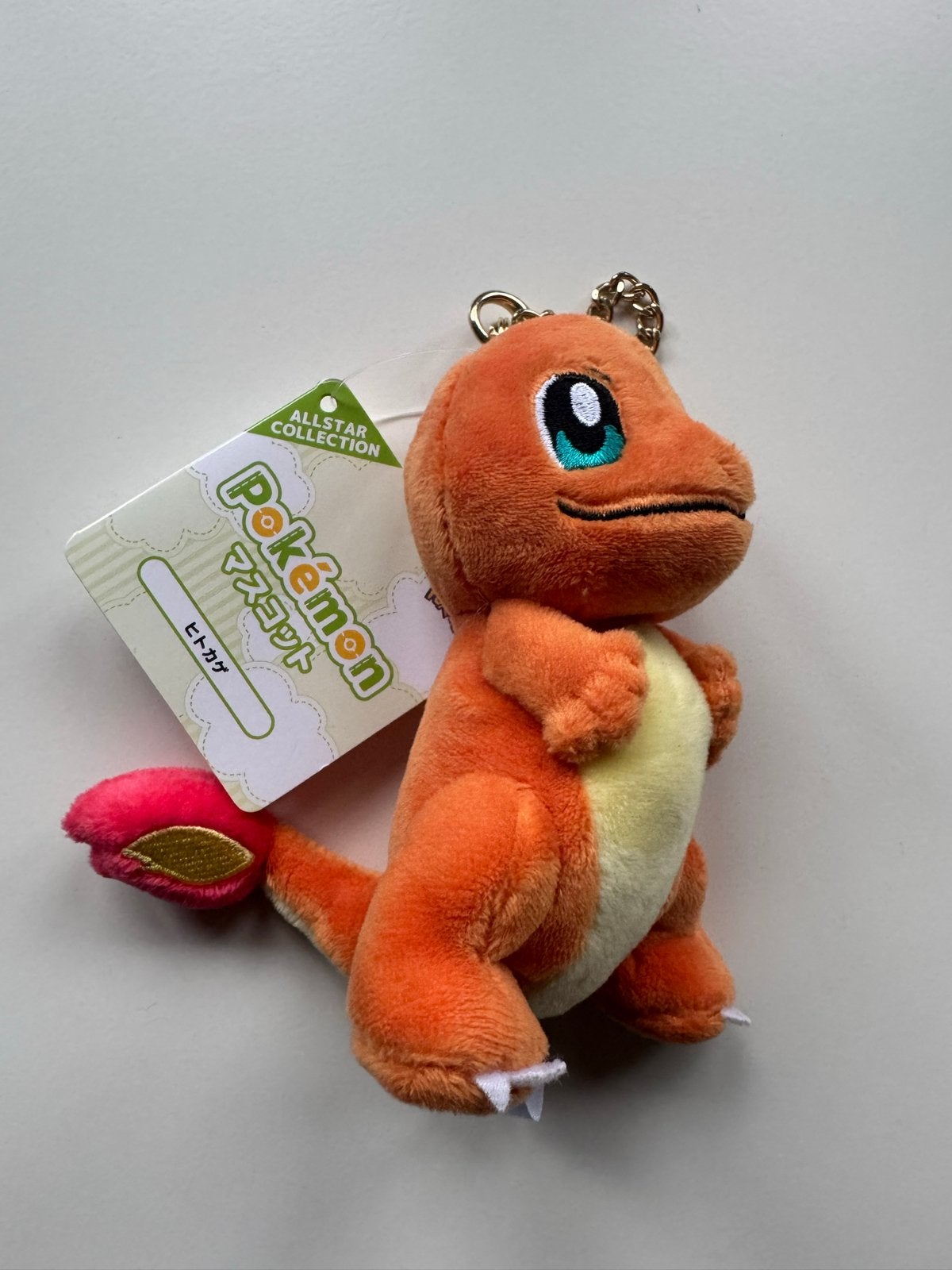 Pokémon Charmander knuffel sleutelhanger Nieuw, Kinderen en Baby's, Oranje, Overige typen, Nieuw, Ophalen of Verzenden