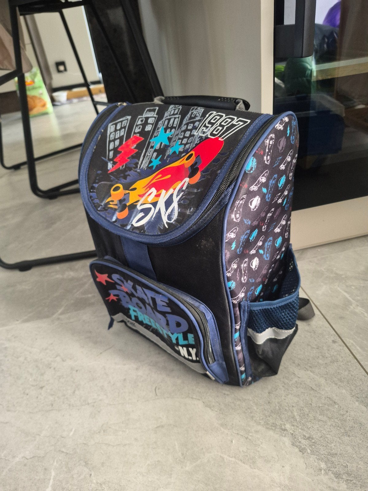 leuke schooltas voor jongen, Ophalen, Zo goed als nieuw
