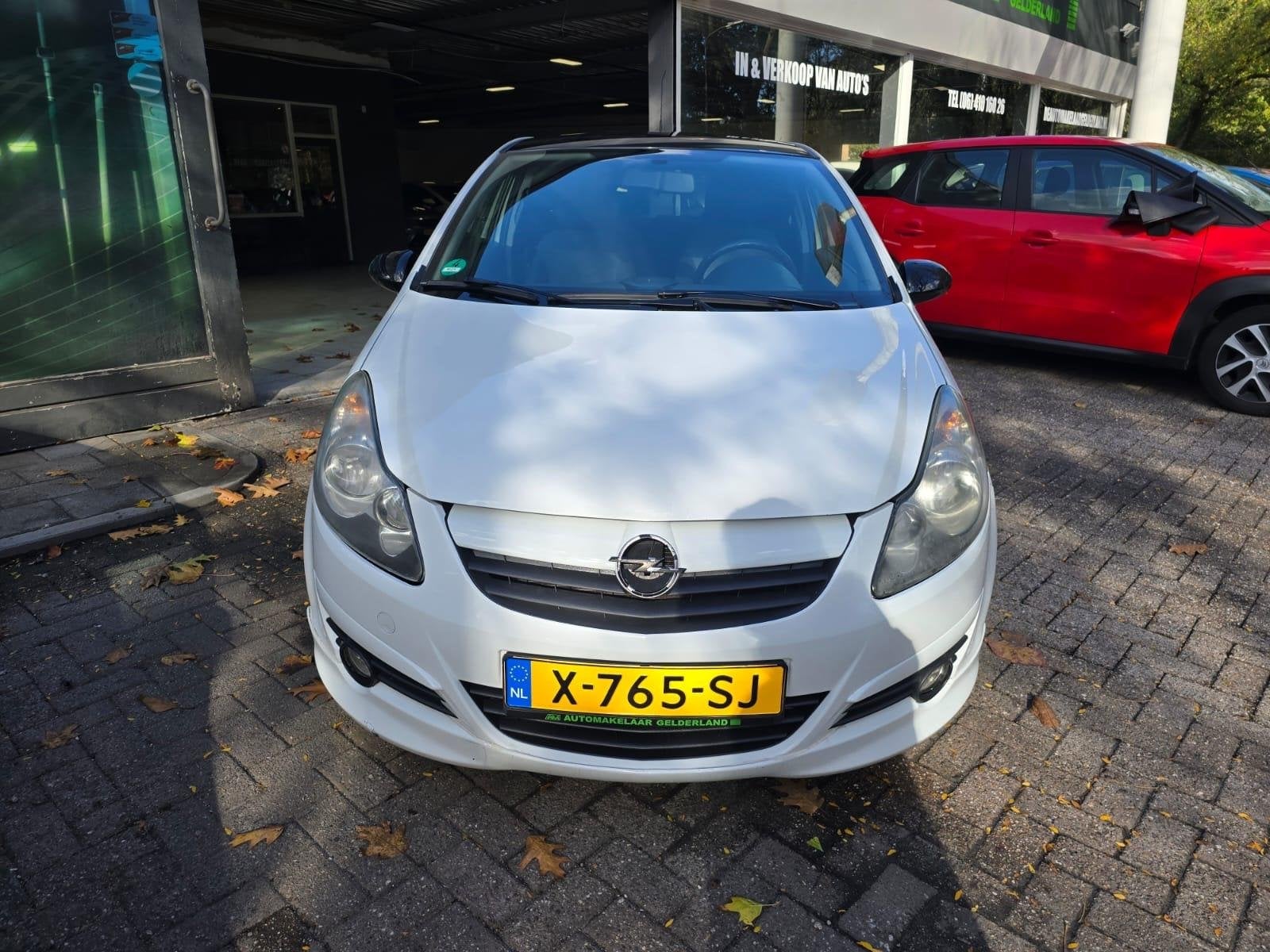 Opel Corsa 1.4-16V White Edition | NIEUWE APK | ANDROID | AI, Dealer onderhouden, Stof, Gebruikt, 4 cilinders