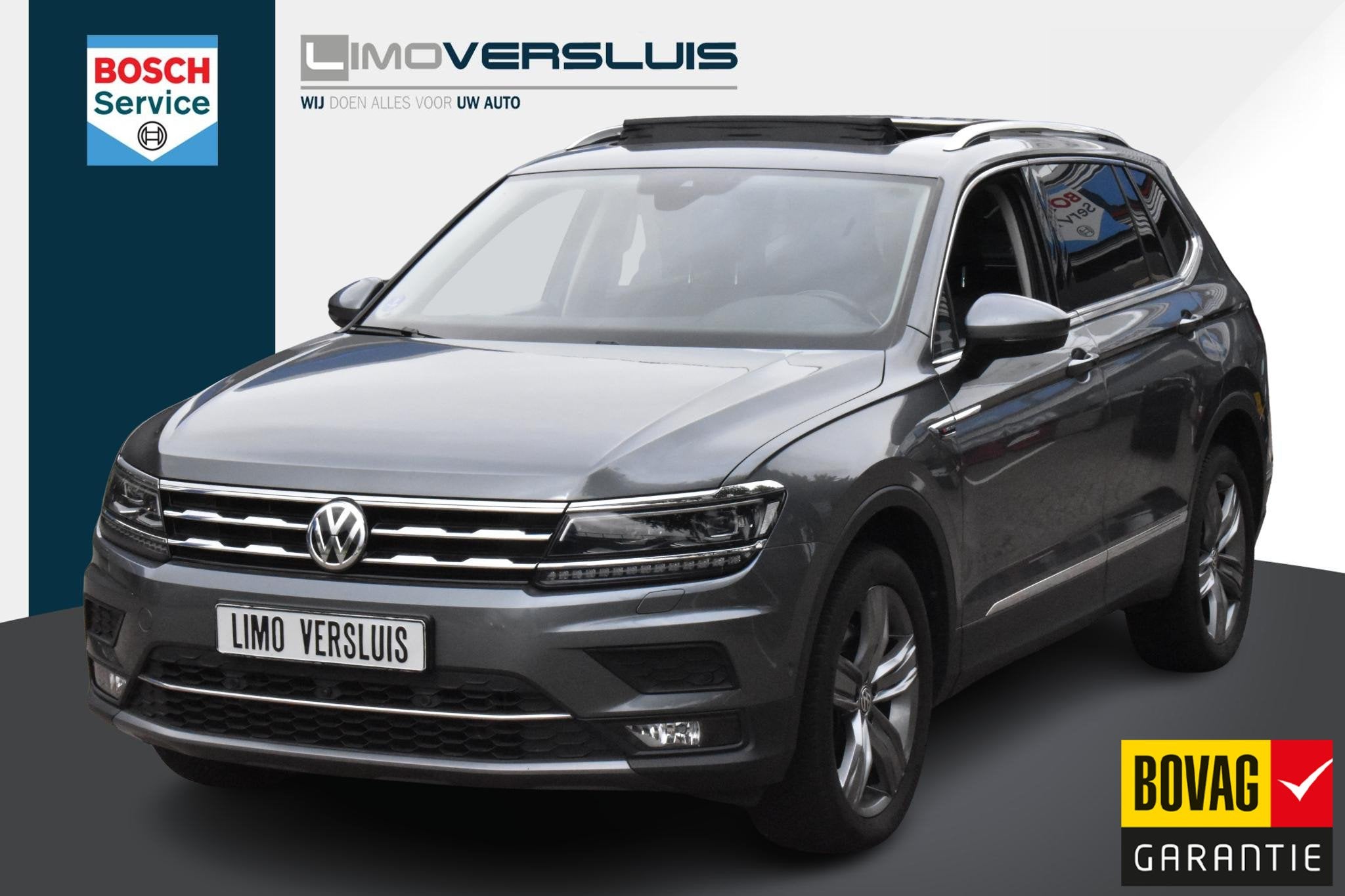 Volkswagen Tiguan Allspace 2.0 TSI 4Motion Highline Trekhaak, 4 cilinders, 1984 cc, 179 pk, Leder
