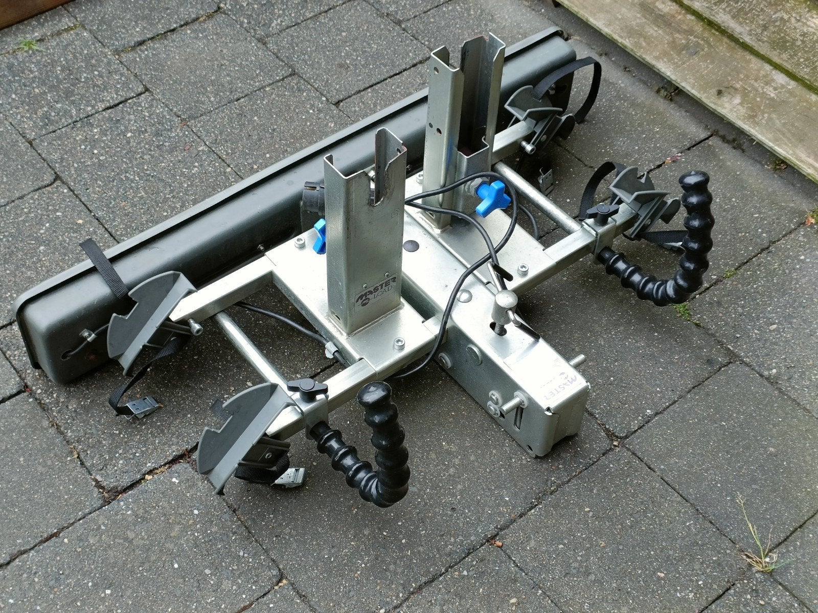 Master Load trekhaak fietsendrager voor 2 fietsen, Auto diversen, Ophalen, Gebruikt, Brede banden, 2 fietsen
