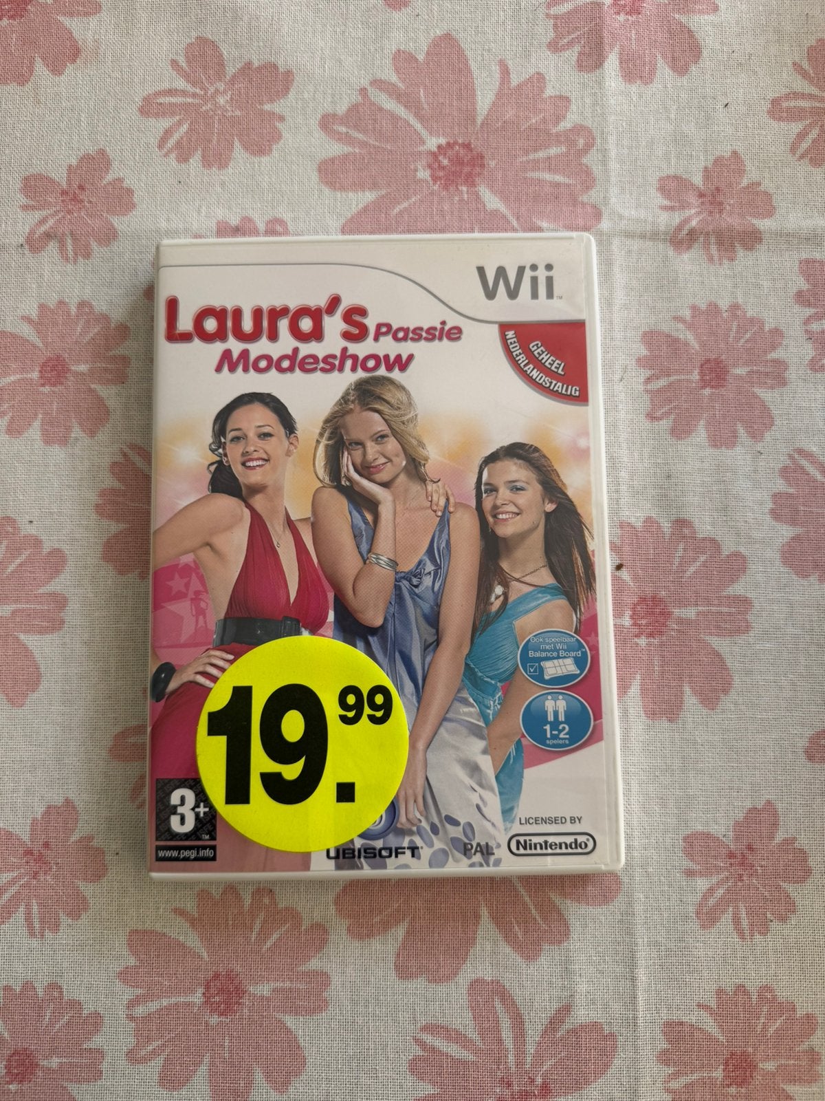 Laura’s passie modeshow - Wii game, 1 speler, Ophalen of Verzenden, Zo goed als nieuw, Vanaf 7 jaar