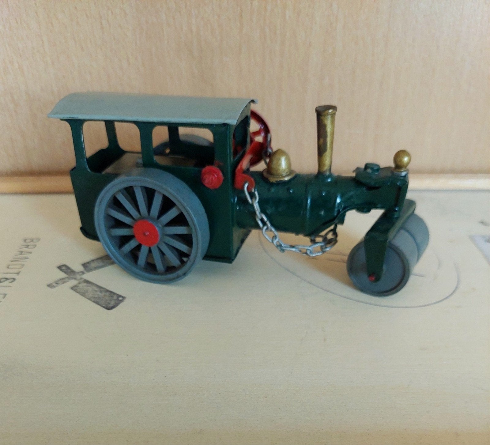 Tri-ang Minic- Steam roller, Ophalen of Verzenden