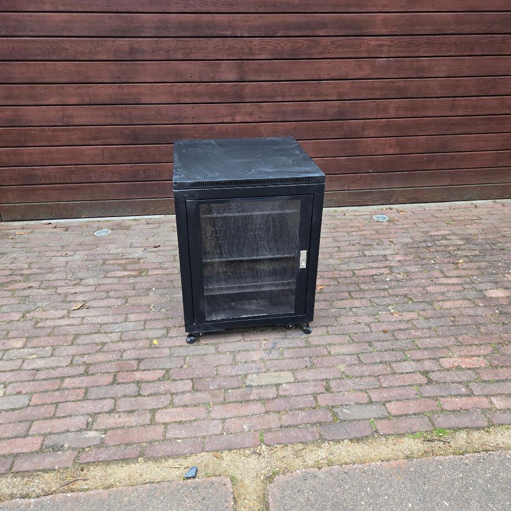 Patch kast voor audioapparatuur 19", Computers en Software, Ophalen, Gebruikt, Glas, Plaatstaal