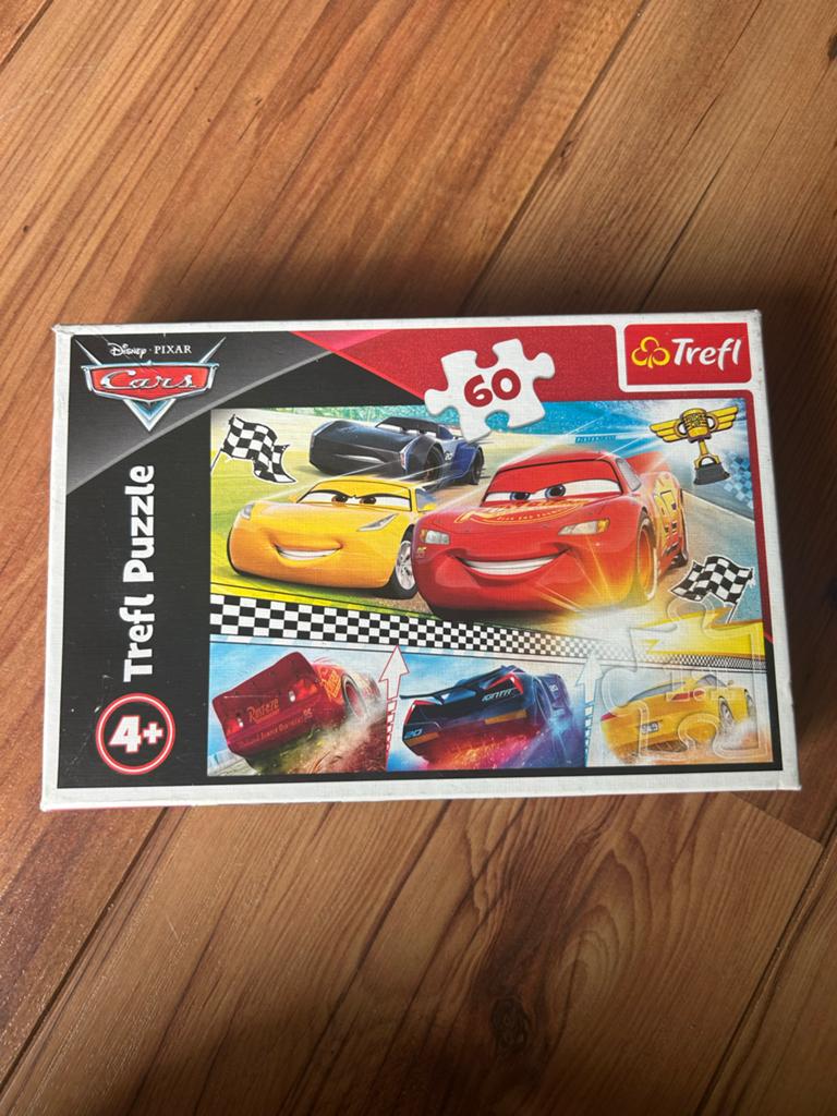 Trefl Disney Pixar Cars 60 stukjes puzzel, Ophalen of Verzenden, 10 tot 50 stukjes, Gebruikt, 4 tot 6 jaar