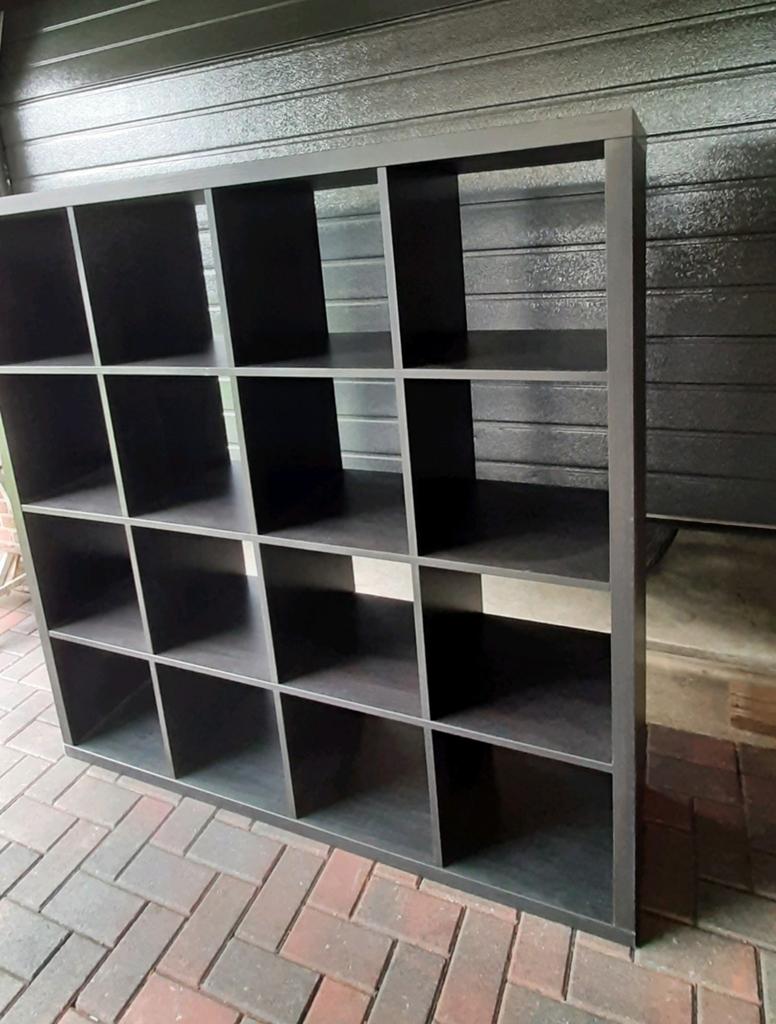 Ikea kallax Vakkenkast 4x4 zwart of wit, Huis en Inrichting, Kasten | Wandmeubels, Ophalen