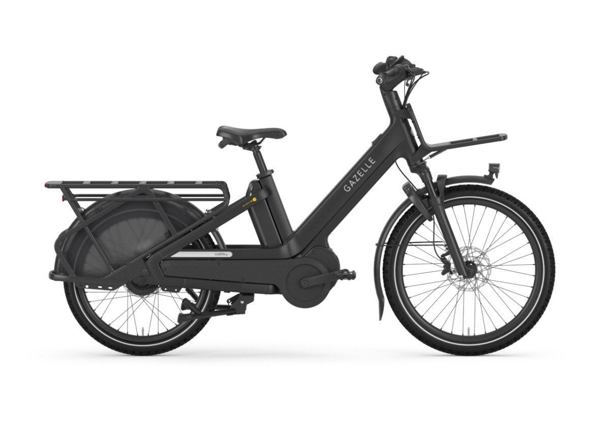 GAZELLE Cabby C380 400wh Dames Black Mat 45cm 2026, Fietsen en Brommers, Fietsen | Bakfietsen, Ophalen, -, -, -