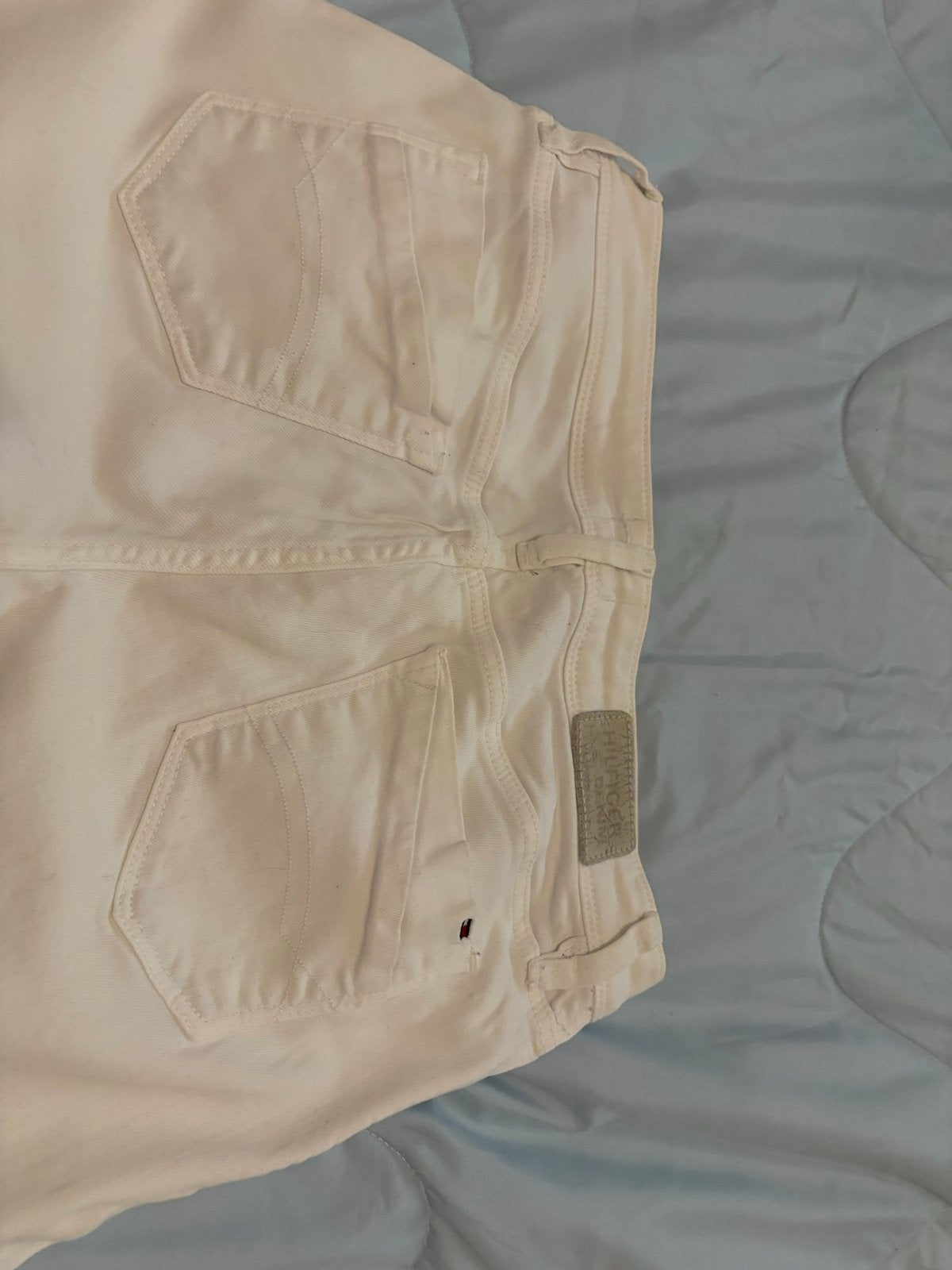 Tommy Hilfiger spierwitte damesjeans, Ophalen, Gedragen, Wit, W28 - W29 (confectie 36)