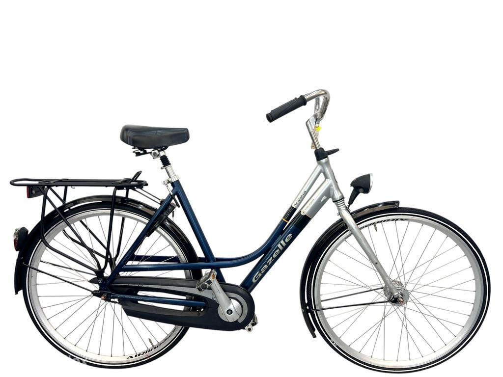 Damesfiets Gazelle Ambiance 28"/55cm/1ver - Garantie/Leverin, Fietsen en Brommers, 9713 Bv Groningen, Gebruikt, Gazelle, 56 cm of meer