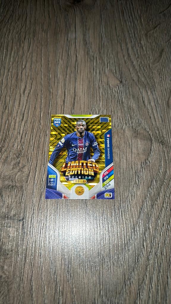 Limited Edition Premium Gold Card - Dembele, Ophalen, Zo goed als nieuw, Buitenlandse clubs, Poster, Plaatje of Sticker
