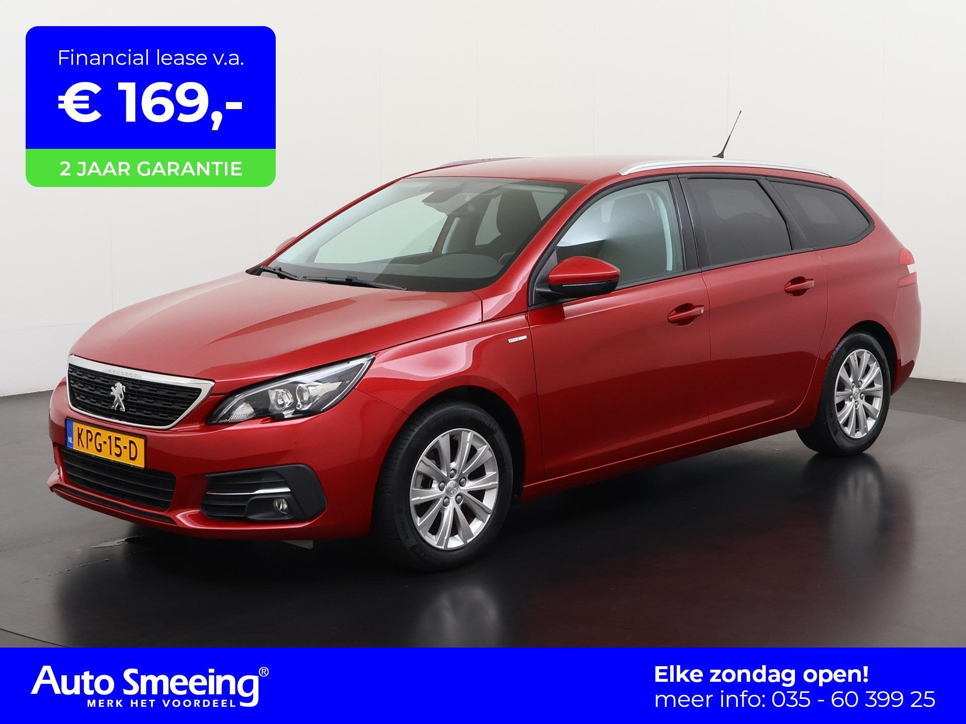 Peugeot 308 SW 1.2 PureTech Style | Zondag Open!, Auto's, Voorwielaandrijving, Stof, Gebruikt, Euro 6