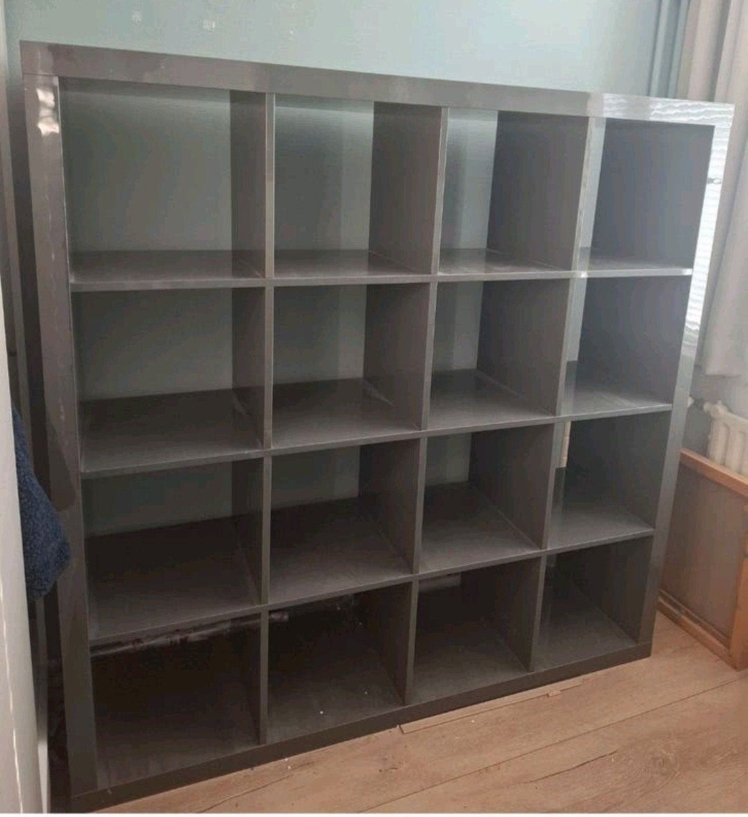 Ikea kallax  / expedit Vakkenkast grijs / antraciet, Ophalen, Zo goed als nieuw