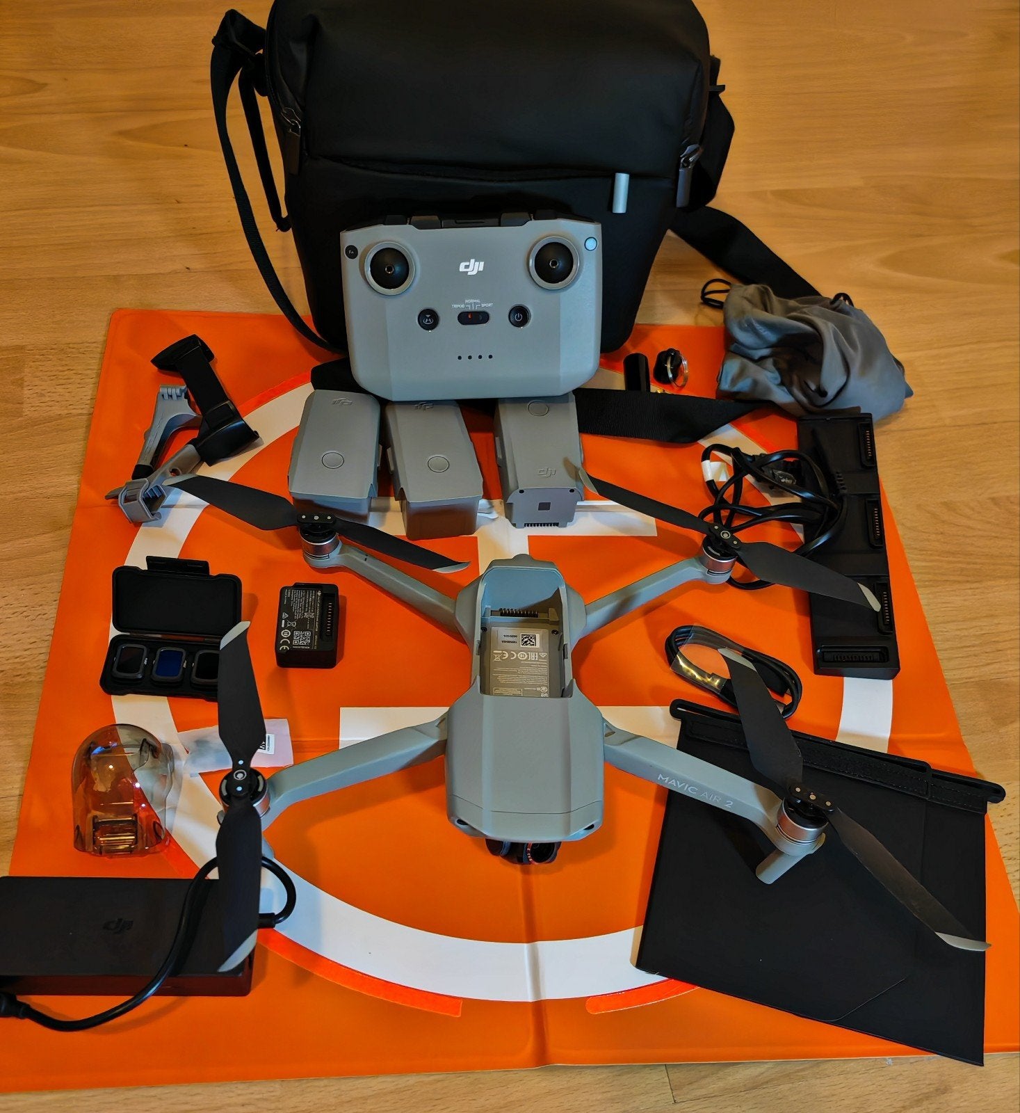 Drone Mavic Air 2 Fly more combo + extras | complete hobby, Audio, Tv en Foto, Drones, Zo goed als nieuw, Professionele drone