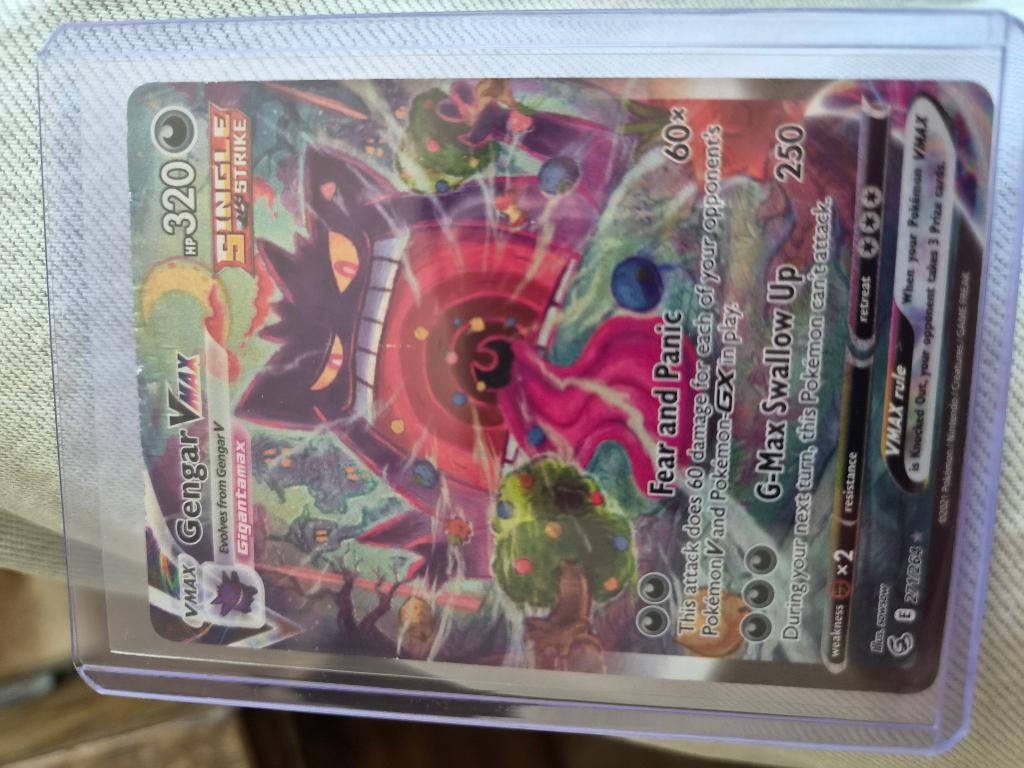 Gangar fusion strike damaged, Ophalen of Verzenden, Gebruikt, Losse kaart, Foil