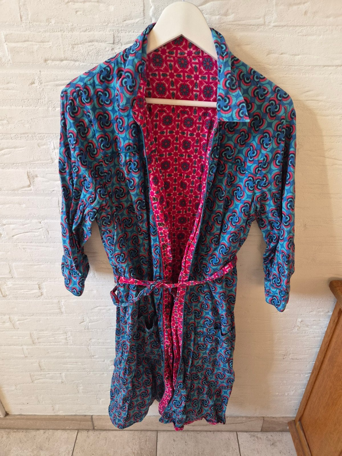 Tantilly 2-zijdig draagbare jas/kimono - Maat 3XL, Tantilly, Ophalen of Verzenden, Maat 46/48 (XL) of groter, Meerkleurig