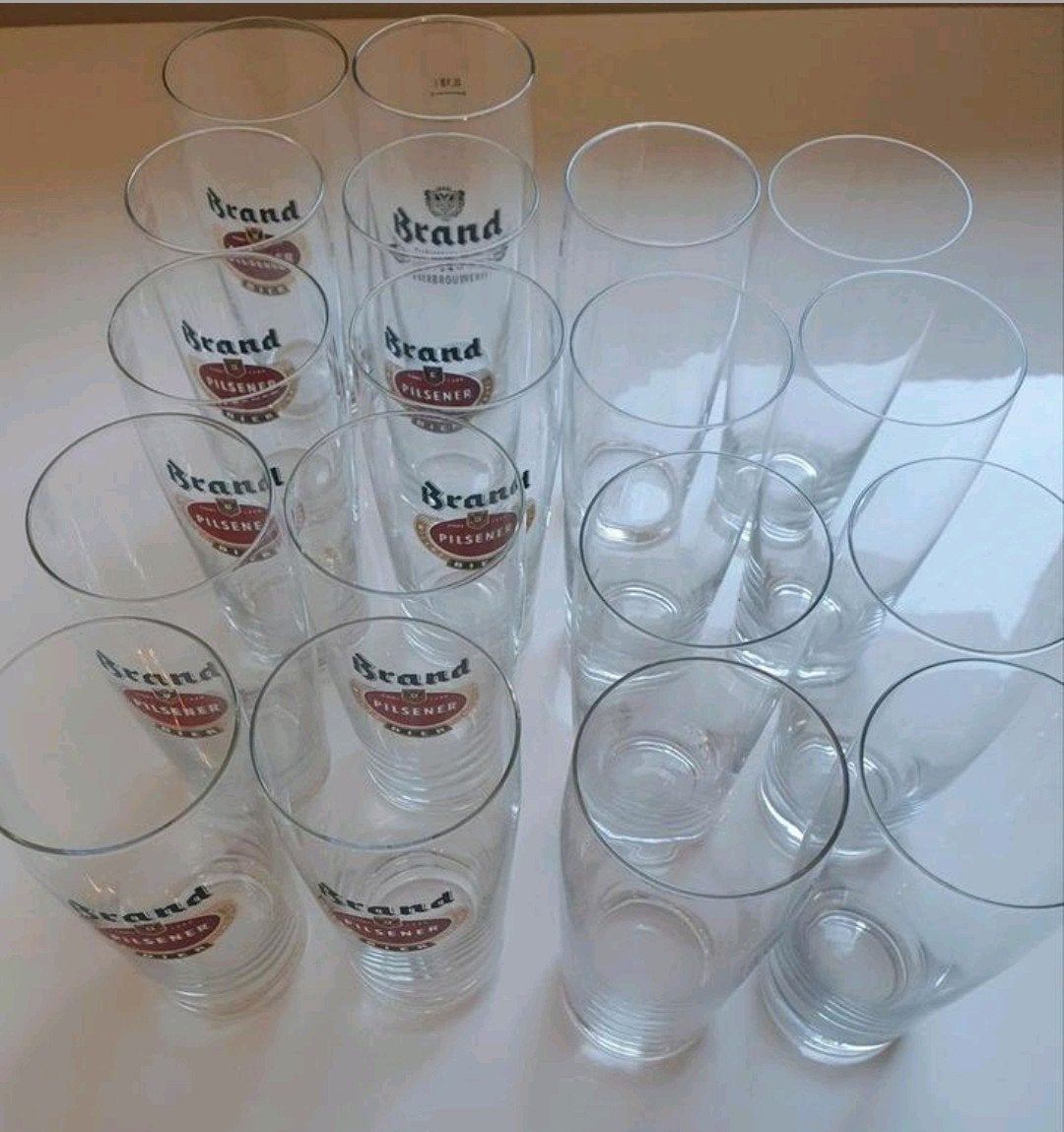 Pakket glazen bier fluitjes wijn drinkglazen, Ophalen of Verzenden, Overige typen
