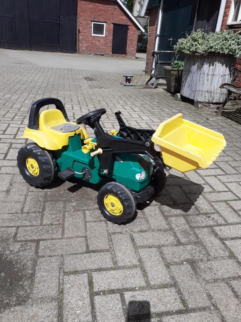 Kinder traptrekker mer voorlader, Kinderen en Baby's, Speelgoed | Buiten | Voertuigen en Loopfietsen, Ophalen, Gebruikt