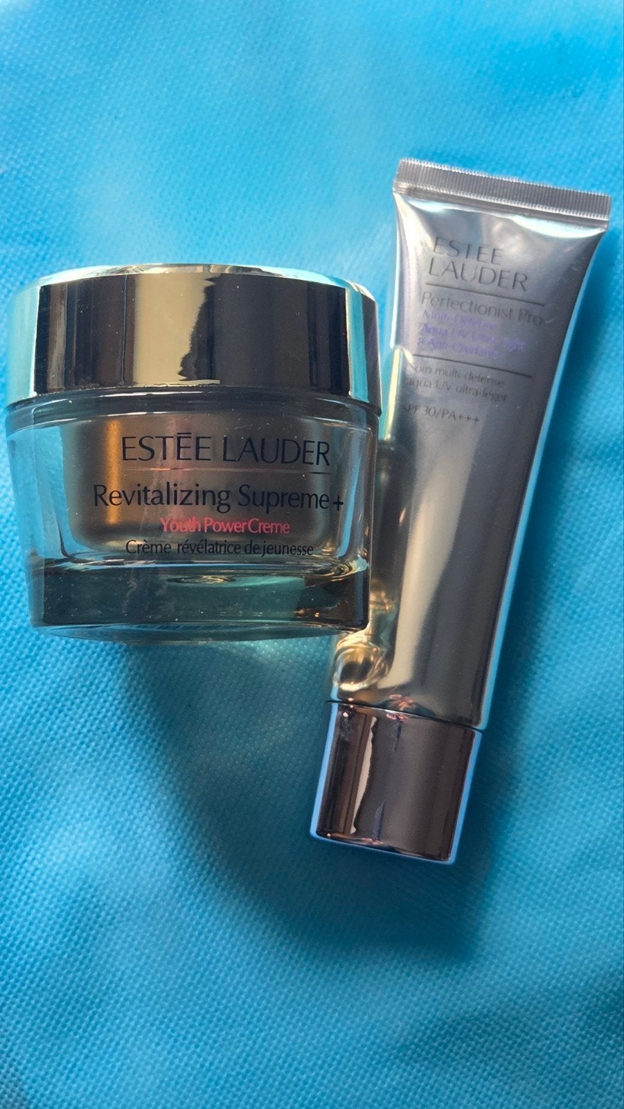Estée Lauder Set: Dagcrème + UV creme, Verzenden